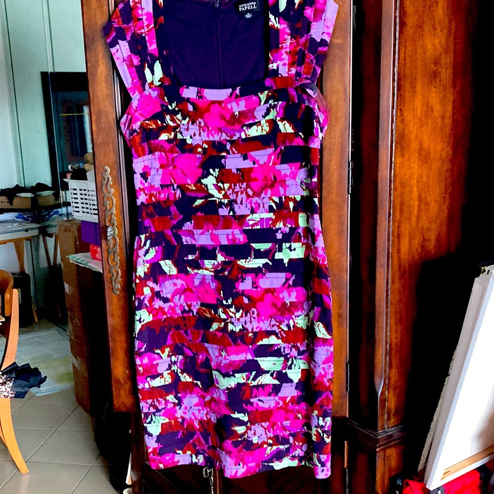 Adrianna Papell stretch dress, size 14
